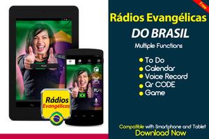 Rádios Evangélicas do Brasil Radio AM e FM Online Affiche