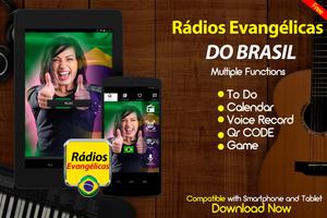 Rádios Evangélicas do Brasil Radio AM e FM Online capture d'écran 2