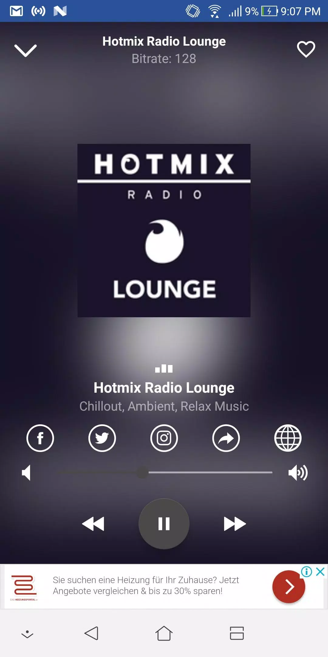 Hotmix Radio Lounge - Radios de France APK للاندرويد تنزيل