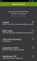Radios FM German capture d'écran 1