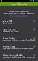 Radios FM Kenya Free Affiche