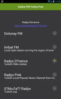 برنامه‌نما Radios FM Turkey Free عکس از صفحه