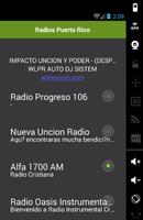 Radios Puerto Rico اسکرین شاٹ 1