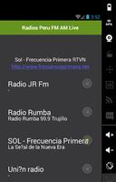 Radios Peru FM AM Live capture d'écran 1