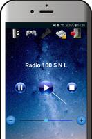 Radio Station 100 5 NL App Online Gratis Affiche