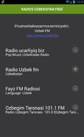 RADIOS UZBEKISTAN FREE capture d'écran 1