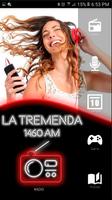 پوستر La Tremenda 1460 Radios de Estados Unidos Español