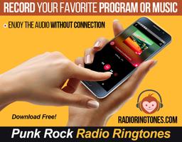 Punk Rock Radio Punk Rock Ringtones Recorder ảnh chụp màn hình 2