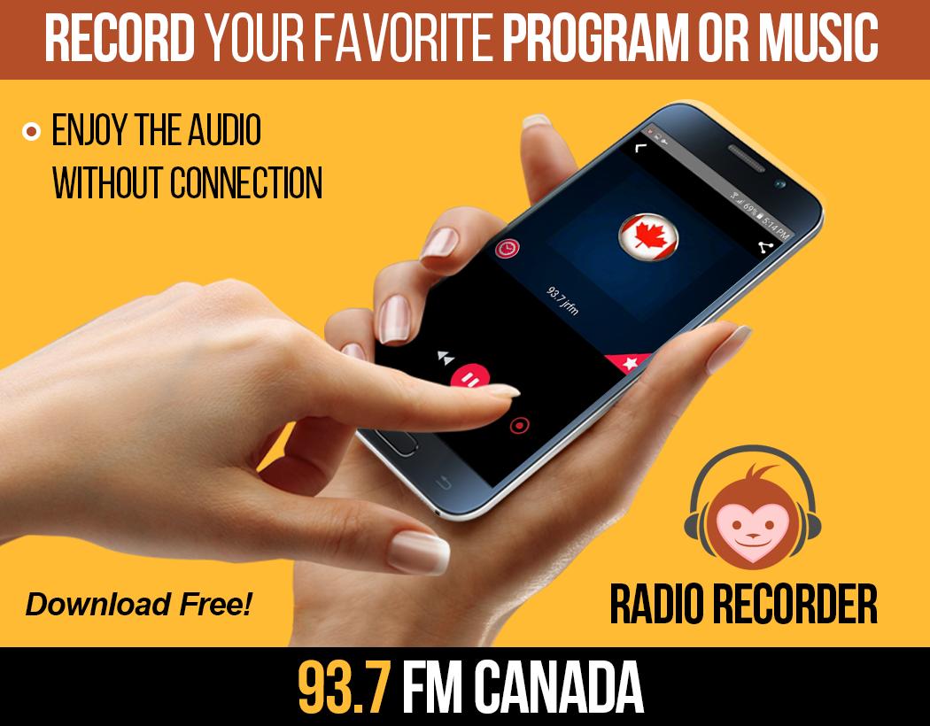 Descarga de APK de Radio 93.7 fm Radio Recording App Rec Radio para Android
