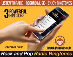 Rock and Pop Radio Record Radio Stream Ringtones Affiche