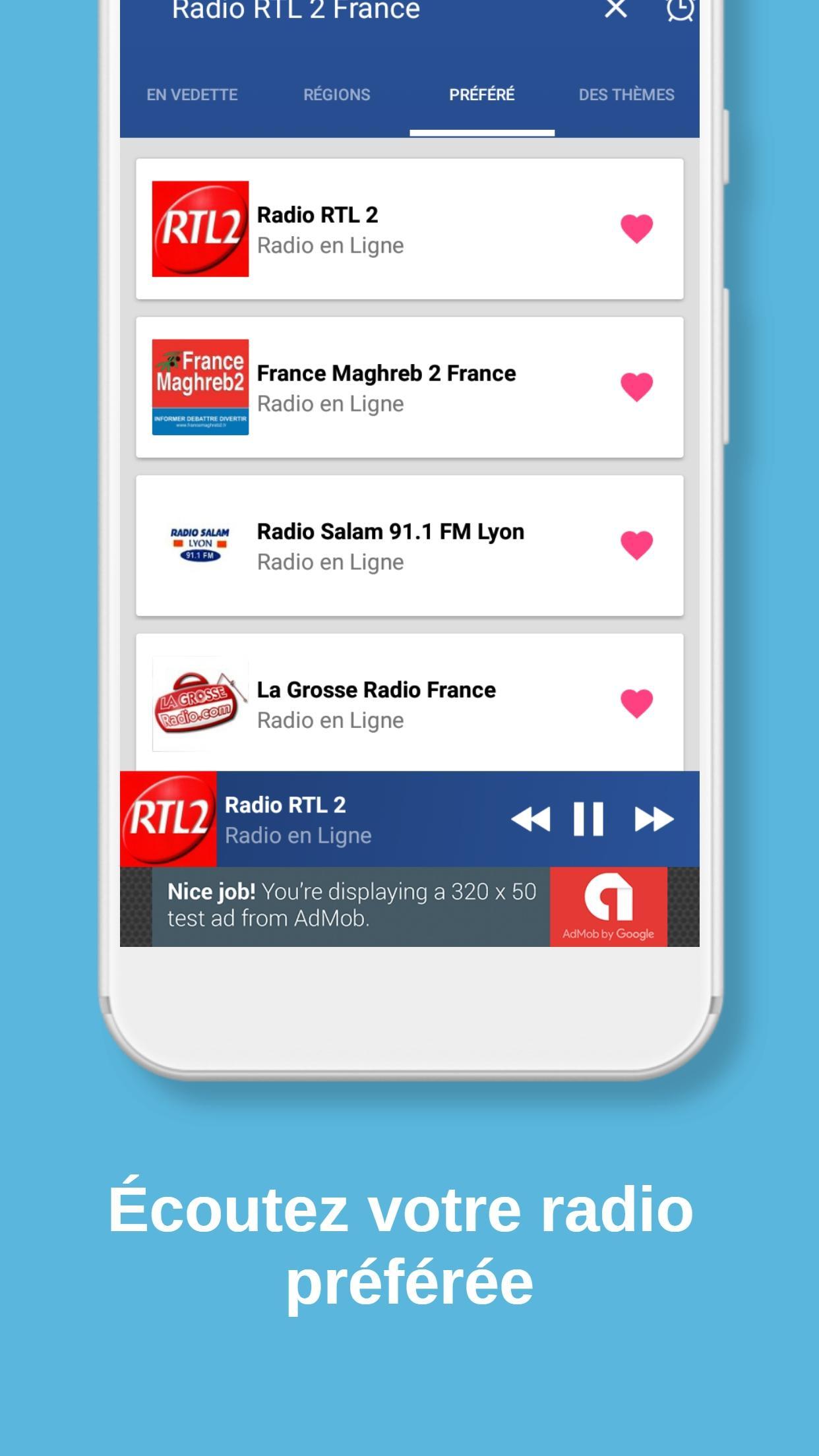 Radio RTL2 France Free APK for Android Download