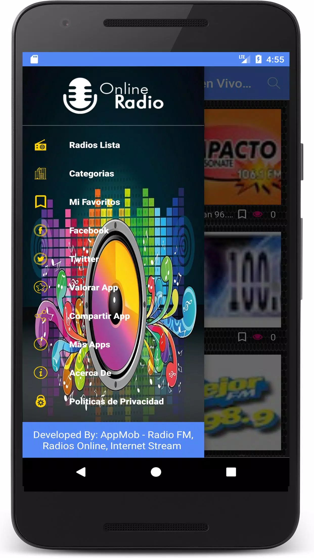 Radio el Salvador Online - Live Radios Stations FM APK voor Android Download