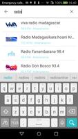 برنامه‌نما Madagascar Radio عکس از صفحه