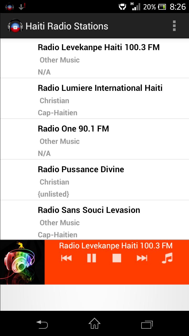 Haiti Radio Stations APK للاندرويد تنزيل