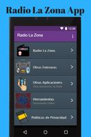 Radio La Zona App Cartaz