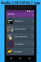 برنامه‌نما Radio USP FM App عکس از صفحه