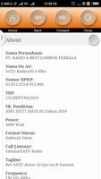 Radio Satu FM - Streaming App تصوير الشاشة 1