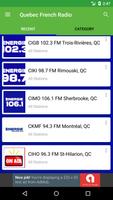 Quebec French Radio imagem de tela 3