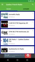 Quebec French Radio screenshot 1