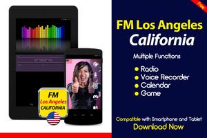 Poster FM Radio Los Angeles California Online Free Radio