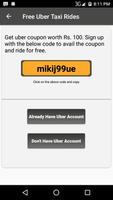 Free Taxi Trips - Cab Promo Codes ภาพหน้าจอ 2