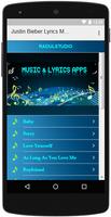 Justin Bieber Lyrics Music syot layar 2