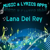 Lana Del Rey Lyrics Music โปสเตอร์