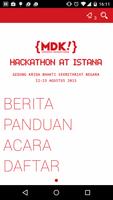 Hackathon at Istana poster