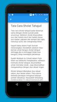 Panduan Sholat Tahajud imagem de tela 1