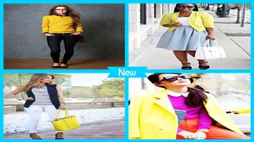 Chic Yellow Outfit Inspirations poster