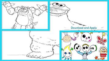 Easy Drawing Monster Step by Step Screenshot 2