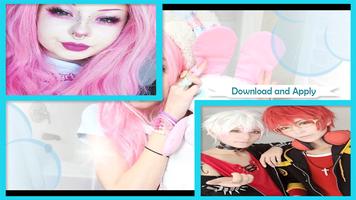 Kawaii Cosplay Makeup Tutorial Plakat