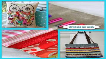 Simple DIY Fabric Scraps Patchwork ภาพหน้าจอ 1