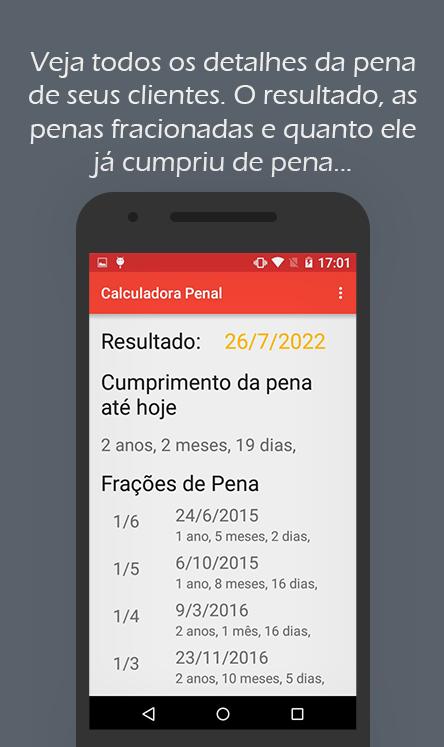 Calculadora Penal para Android - APK Baixar
