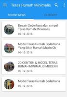 Desain Teras Rumah Minimalis 포스터