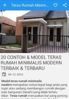 Desain Teras Rumah Minimalis 스크린샷 1