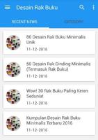 Desain Rak Buku Minimalis Affiche