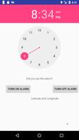 پوستر Location Based Alarm Clock