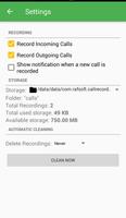 Call recorder -Automatic call recording captura de pantalla 2