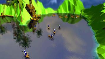 Raft Stupid Battle Simulator ❤ स्क्रीनशॉट 1