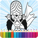 How To Color Mojo jojo Powerpuff APK