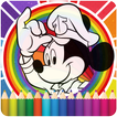 How To Color Mickey Mouse