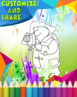 2 Schermata How To Color Paddington Bear Game