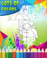 How To Color Paddington Bear Game スクリーンショット 3