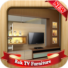 shelves tv furniture icono