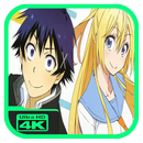 Raku Ichijou and Chitoge Kirisaki Wallpaper APK