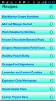 Poster Healthy Dessert Recipes NEW