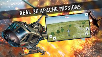 Real Apache Mission 3d capture d'écran 1
