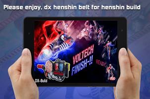DX henshin belt for Kamen & Rider Build poster