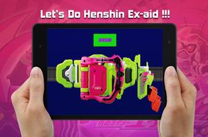 Cinto DX henshin para kamen e piloto ex-ajuda Cartaz